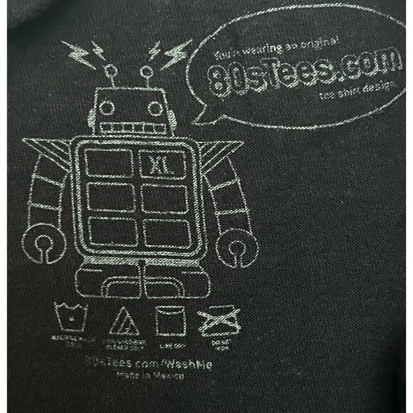 Vintage M.A.S.K. T-Shirt Black Adult Size XL | Retro 80s Cartoon Mask Tee - Picture 3 of 7